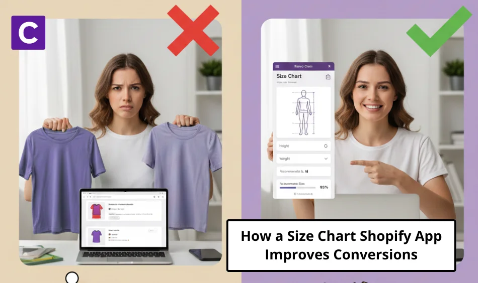 How a Size Chart Shopify App Improves Conversions