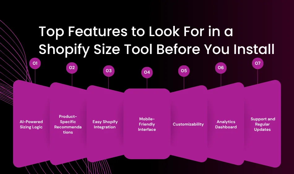 Top Features to Look For in a Shopify Size Tool Before You Install