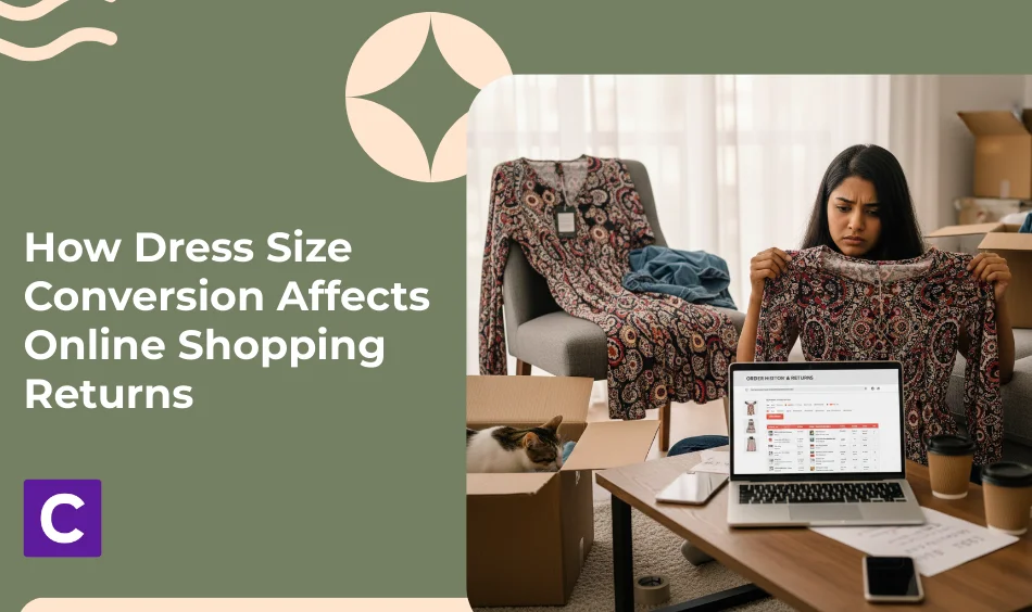 How Dress Size Conversion Affects Online Shopping Returns