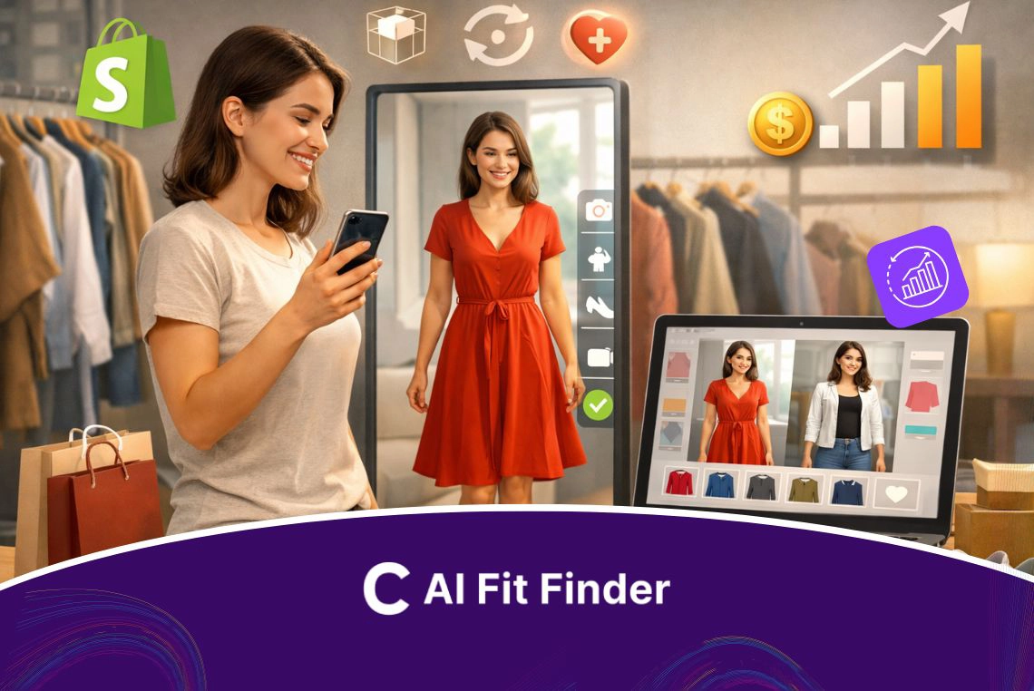 How Shopify Virtual Fit Room Apps Improve Conversion Rates