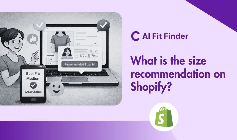 What is the size recommendation on Shopify?