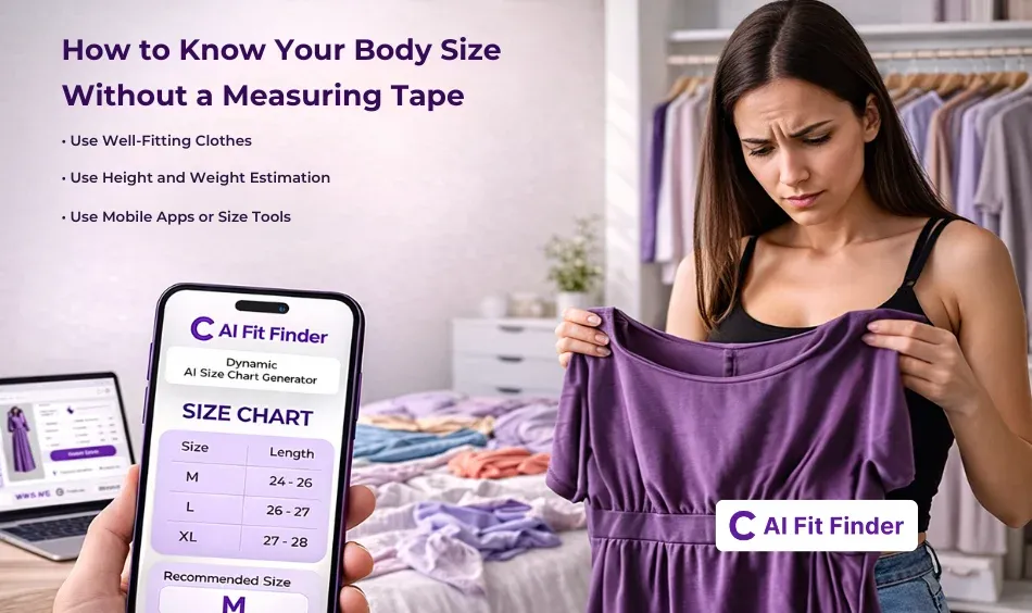 How to Know Your Body Size Without a Measuring Tape