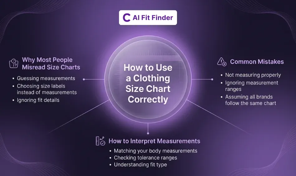 How to Use a Clothing Size Chart Correctly