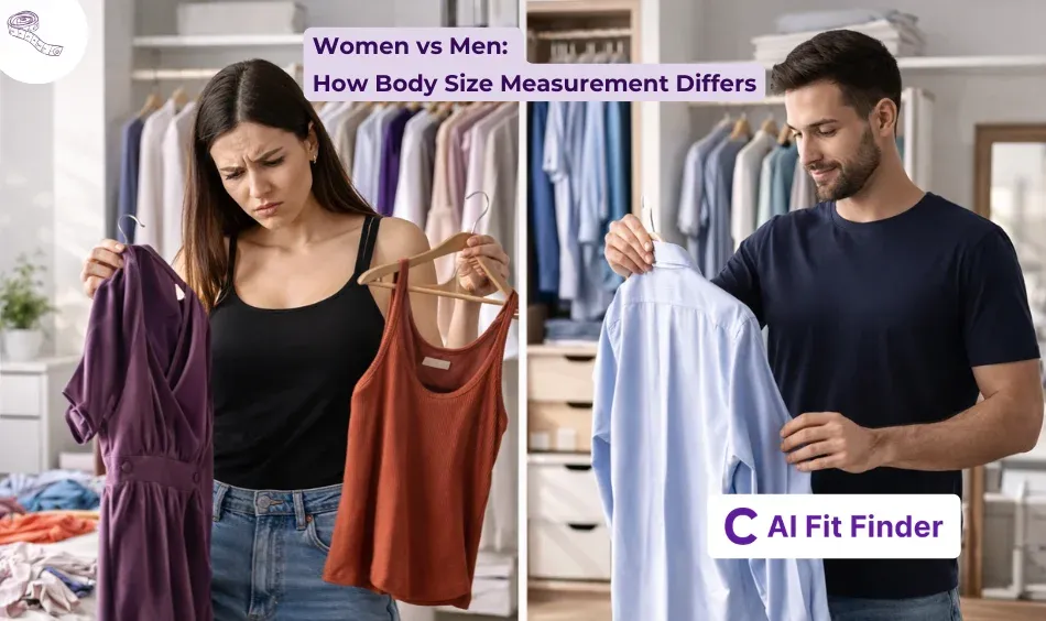 Women vs Men: How Body Size Measurement Differs