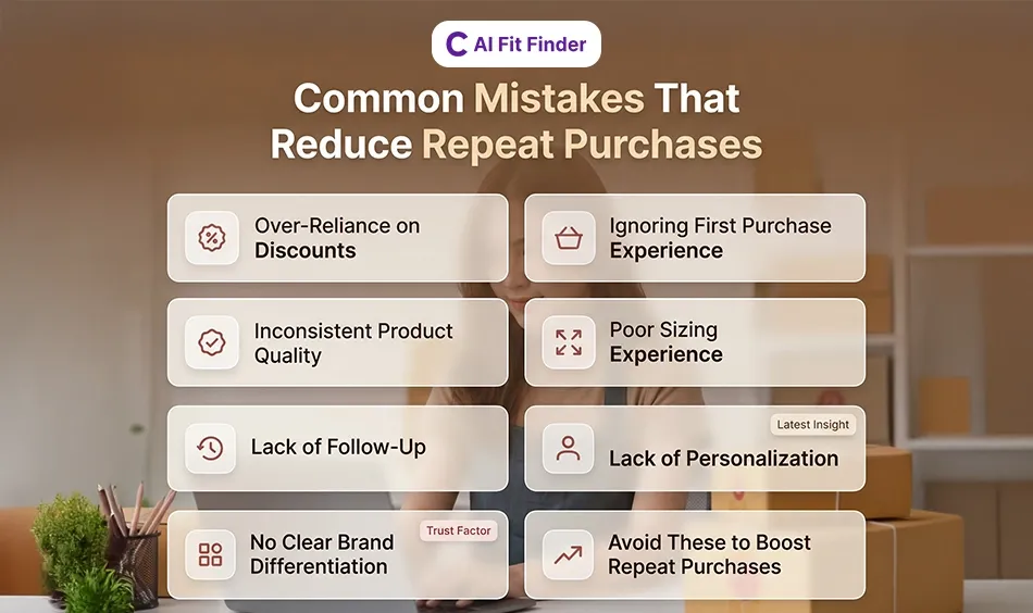 Common Mistakes That Reduce Repeat Purchases