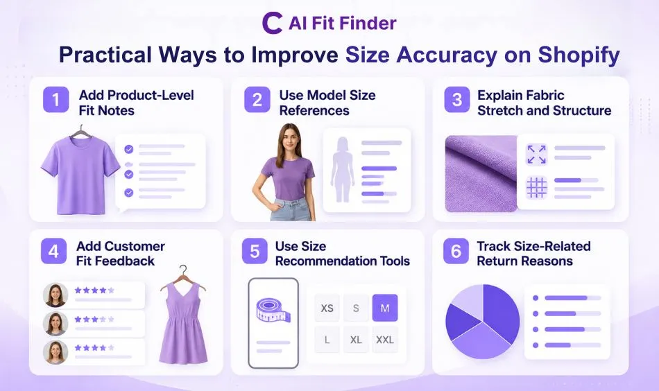 Practical Ways to Improve Size Accuracy on Shopify