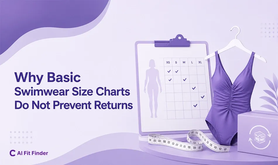 Why Basic Swimwear Size Charts Do Not Prevent Returns